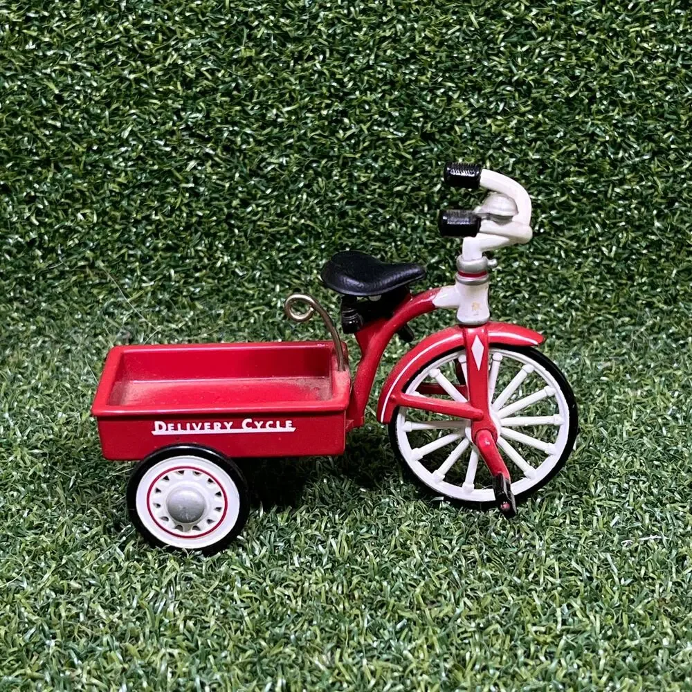Vintage Garton Delivery Cycle #3 Sidewalk Cruiser Hallmark Keepsake Ornament
